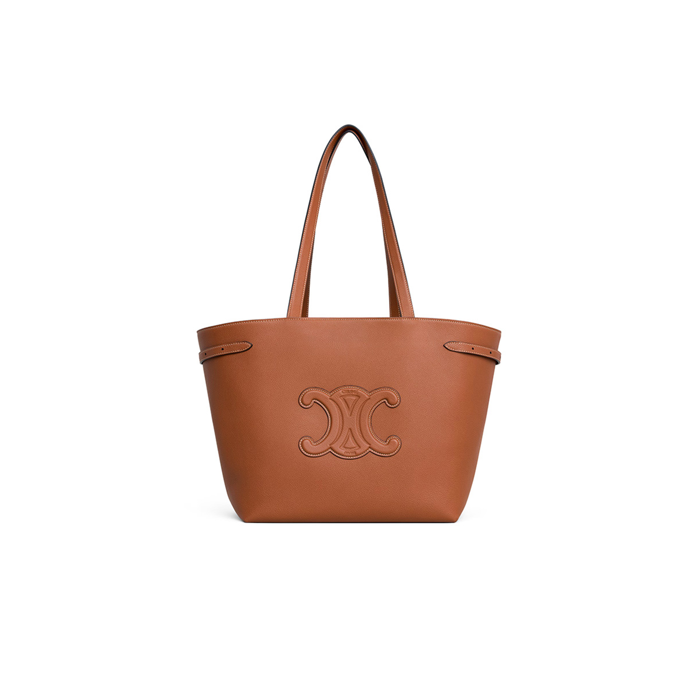 Ce**e medium cabas anaÏs cuir triomphe in grained calfskin 121733eny.04lu (54*29.5*15cm)